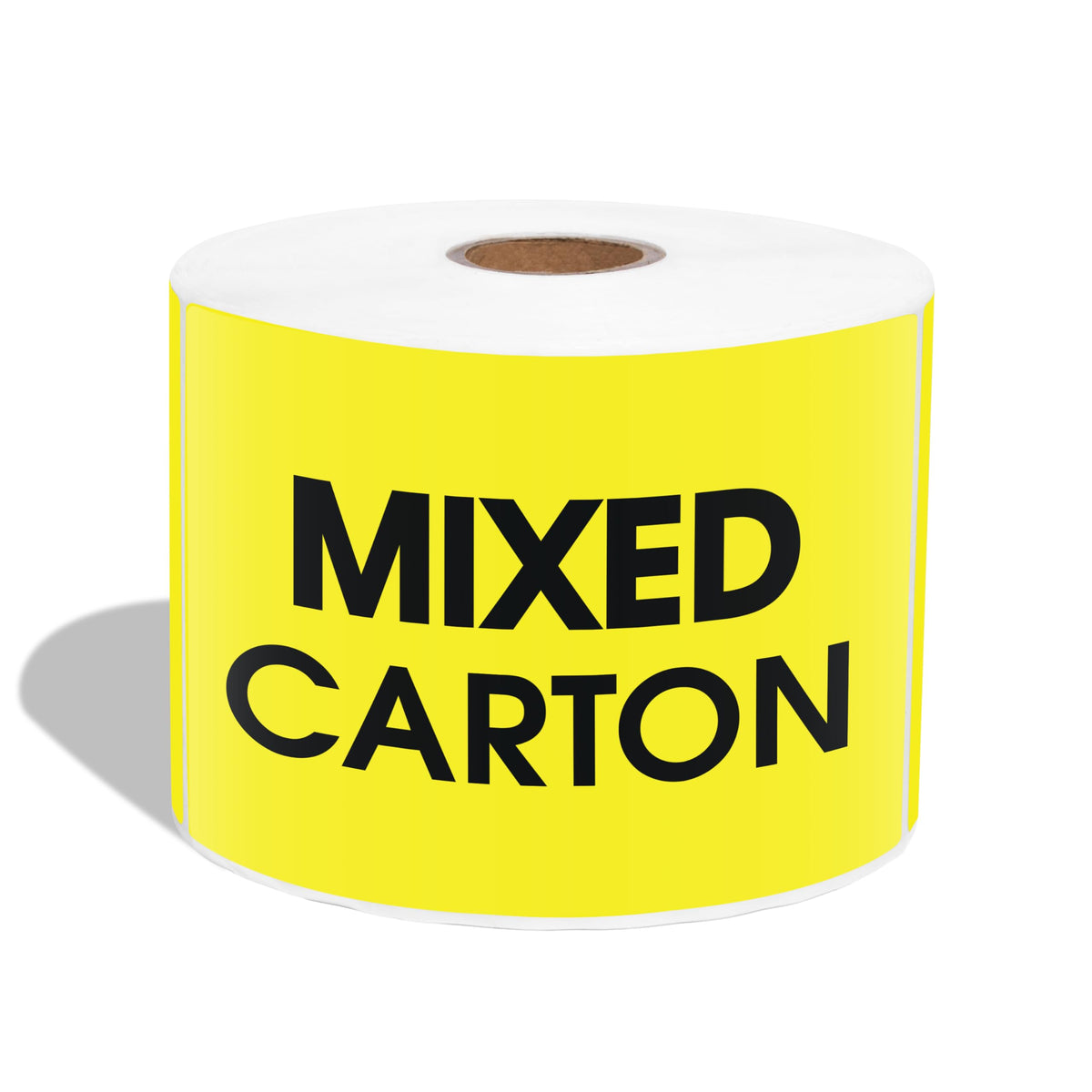 3" X 5" Mixed Carton Shipping Stickers (500 Stickers, 1 Roll)