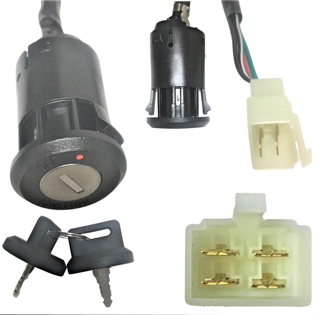 ATV Key Ignition Switch, fits All Eton Viper RXL150R