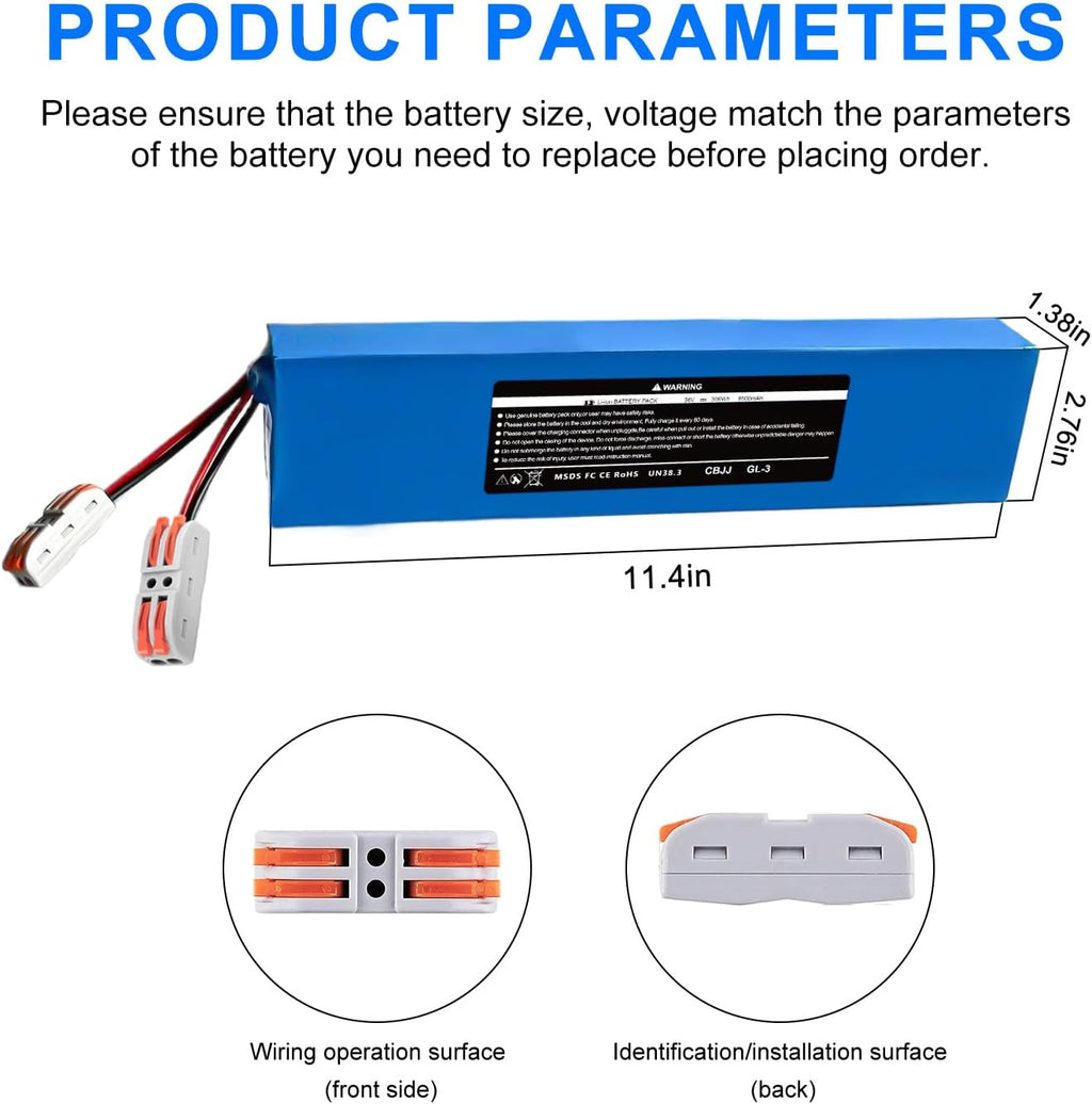 Replacement Battery Rechargeable 1Pack