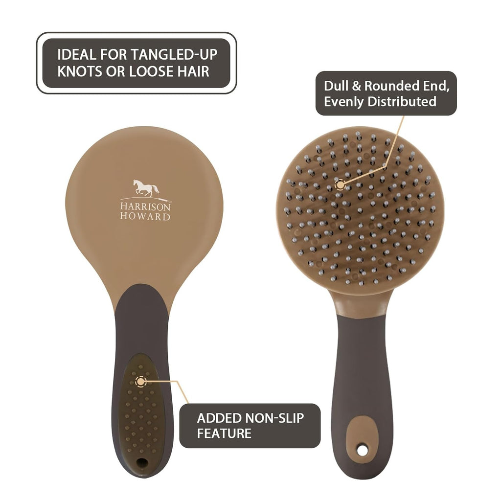 Horse Mane and Tail Brush, Professional Grooming Brush