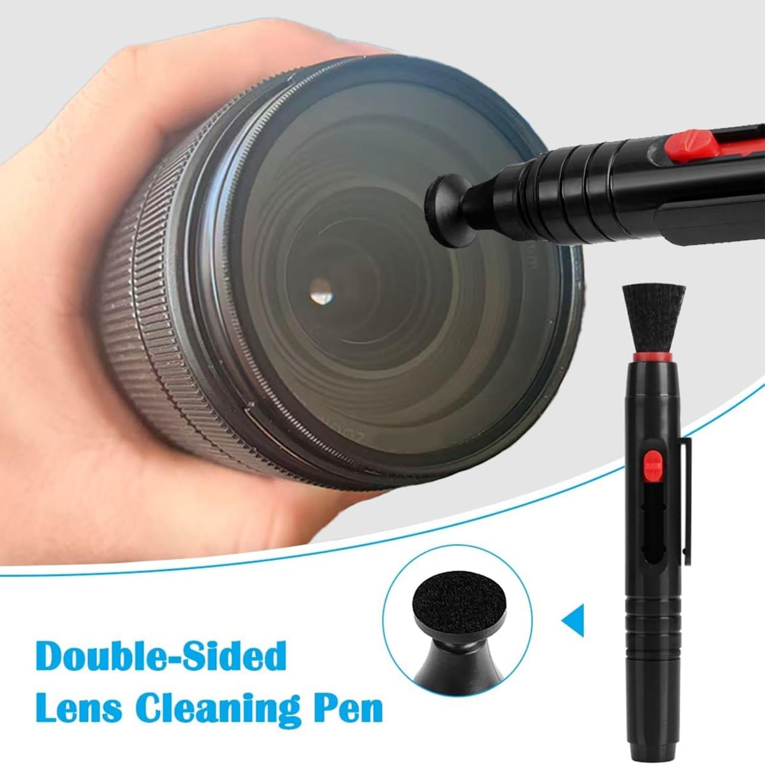 Professional Camera Cleaning Kit(38 pcs) - Including Lens Paper/Blower, APS-C Clean Swabs, Microfiber Cloths, Lens