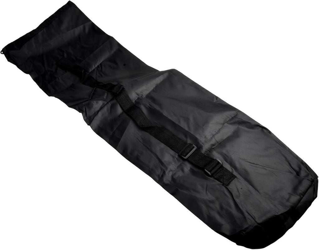 Nylon Skateboard Carry Bag, Protective Storage Case for Longboard Kick Scooter Outdoor Commuting Black 1 Piece