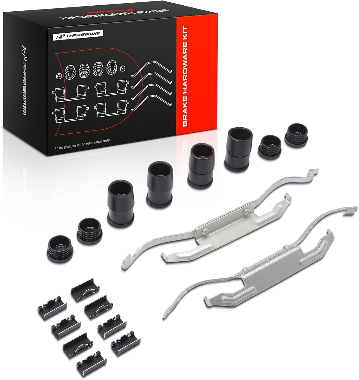 A-Premium Front Disc Brake Hardware Kit