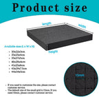 High Density Pick Pluck Foam Insert 30x20-44x34cm Tool Organizer for Flight Case - Pre-Cut Toolbox Foam (1