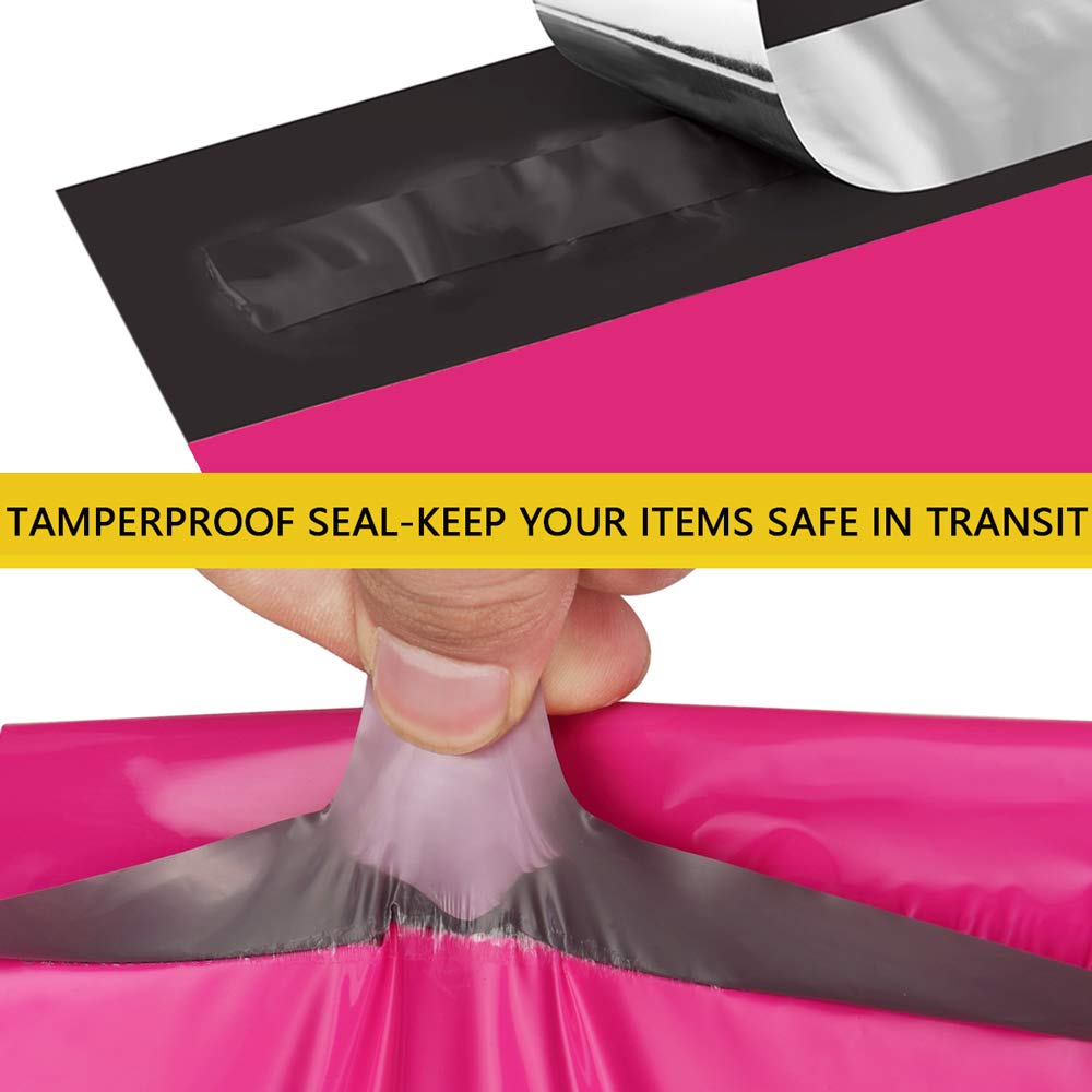 Extra Large Poly Mailers 24x24 Inch Hot Pink 50 Pack Shipping Bags