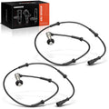 A-Premium Set of 2 Front ABS Wheel Speed Sensor Compatible with Land Rover