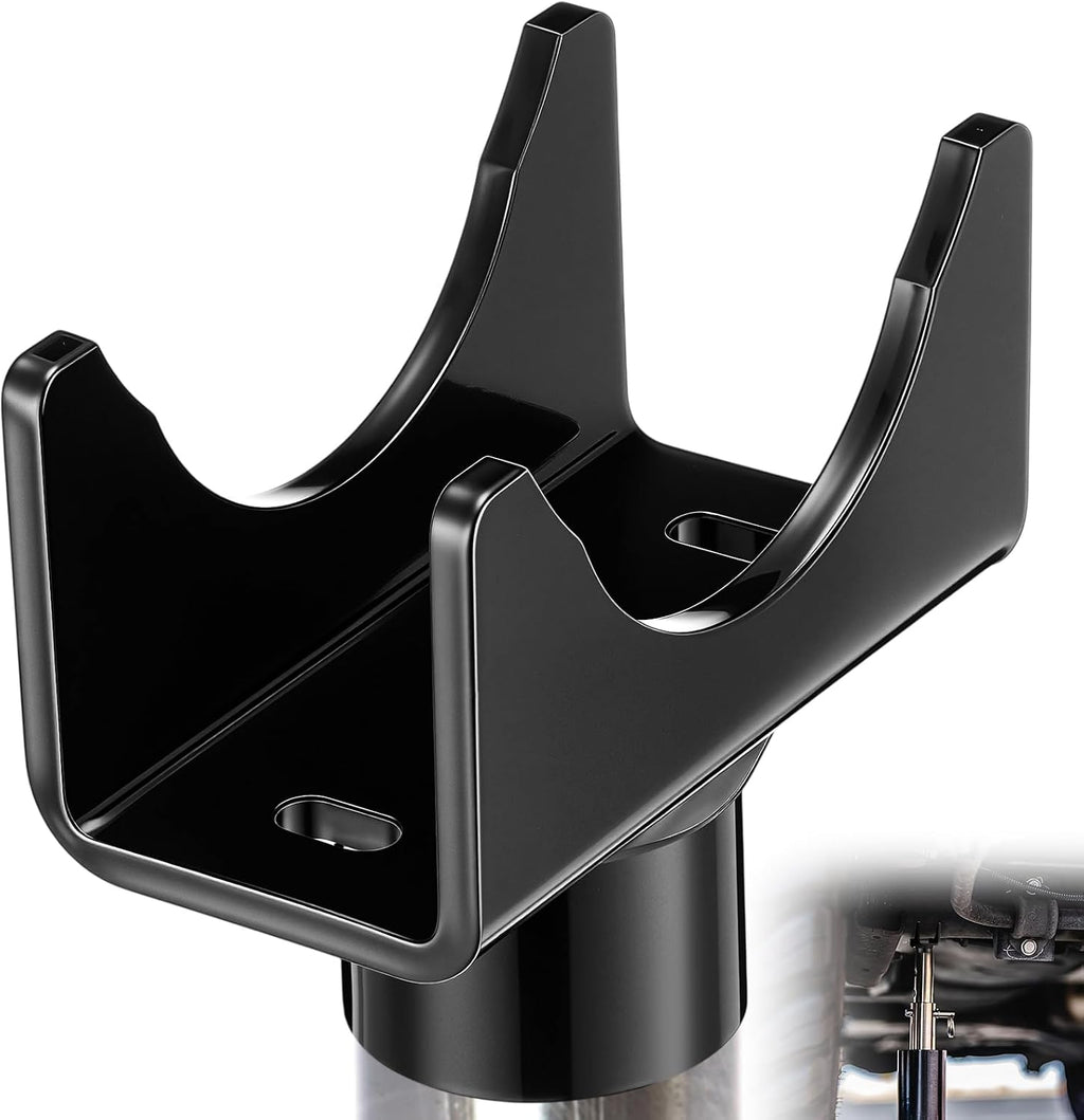 Bottle Jack Adapter Lifting Saddle for 2" 3" 4" Round Axle Tube 2" Square Axle Tube, Bottle Jack Adapter Axle Saddle