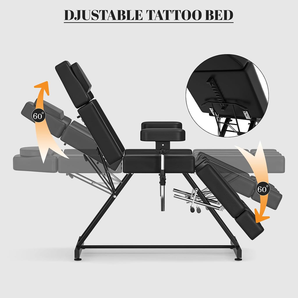Facial Bed, Multipurpose Tattoo Chair for Client