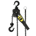 Manual Lever Hoist Come Along 3/4 TON 1650 LBS Capacity 10FT Lift 2 Heavy Duty Hooks Commercial Grade Steel for