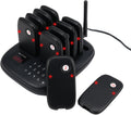 TD175S Wireless Calling System,Food Buzzer System, 10 Pagers