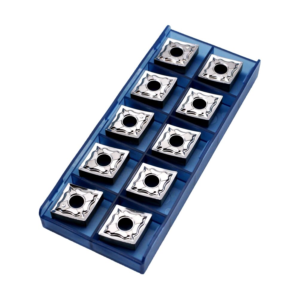 CNMG431 (CNMG120404) Indexable Carbide Inserts for Aluminium, 10pcs