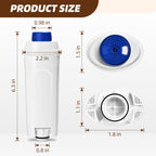 YKMGON Coffee Machine Water Filter Compatible with Delonghi DLSC002