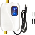 Tankless Water Heater Electric 110V, 3000W Instant Water Heater Under Sink, On Demand Hot Water Heater Electric with