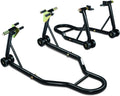 Motorcycle Stand Lift Universal Paddock Lift Stand 880 Capacity Front Wheel Fork Stand Rear Wheel Swingarm Spool