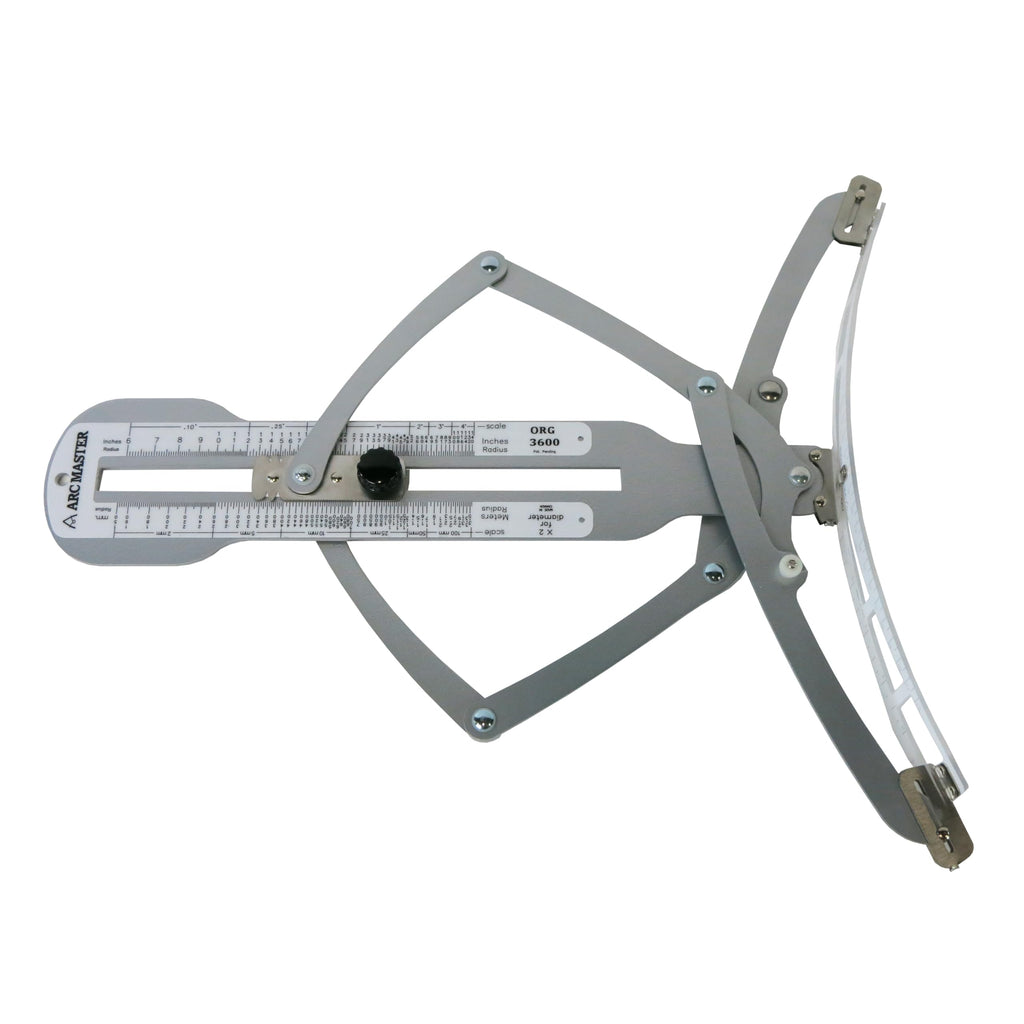 Arc Master Variable-Arc Outside Radius Gauge, Large Radius Measuring Tool, ORG-3600