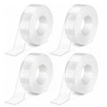 Double Sided Nano Tape, Clear, Removable, No Residue, Reusable, 300cm/9.85 Ft Roll