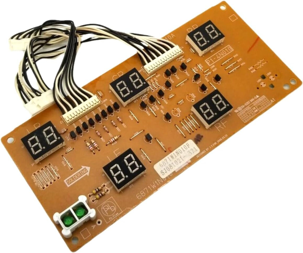 6871W1N010F Replacement for LG Range Display