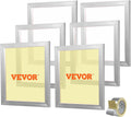 Screen Printing Kit, 6 Pieces Aluminum Silk Screen Printing Frames, 18x20inch Silk Screen Printing Frame with 160