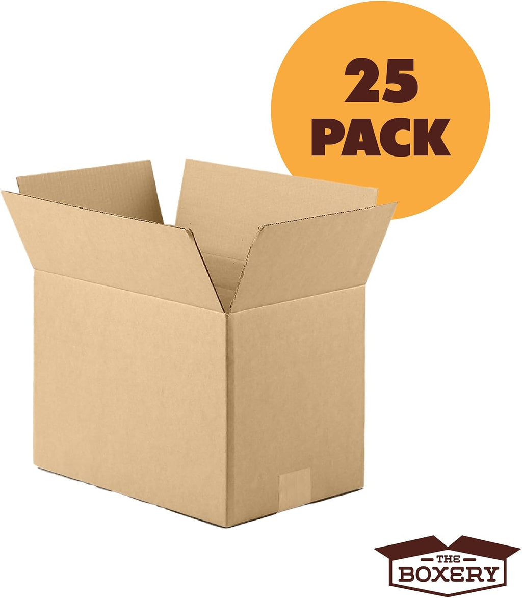 16"x16"x6" Corrugated Cardboard Boxes 25-Pack | Durable ECT 32 Corrugated Shipping Boxes for Mailing, Packing