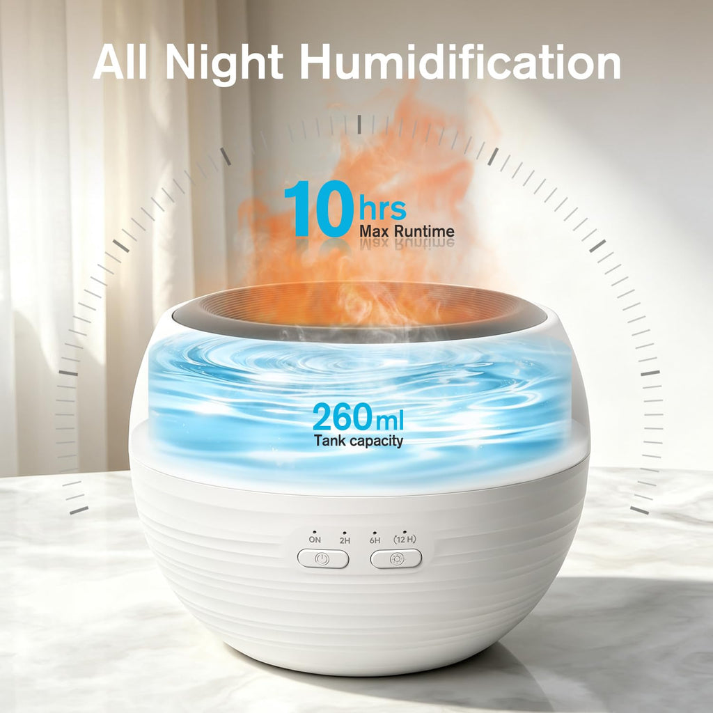 Flame Diffuser for Essential Oils, Essential Oil Diffuser for Home