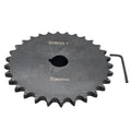 #50 Roller Chain Sprocket Type B 1 inch Bore 30 Tooth, Hardened Antirust 1045 Steel Drive Sprockets 50B30-1