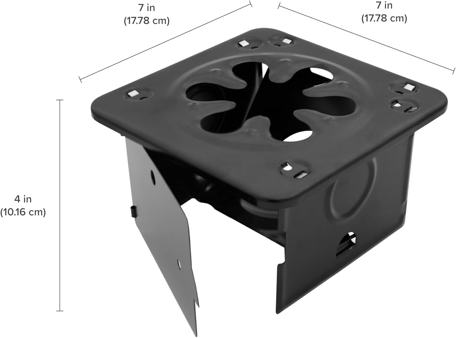 Portable Folding Camp Stove – Compact, Lightweight Steel Cooking Stove for Camping, Backpacking, Hiking, or Emergency