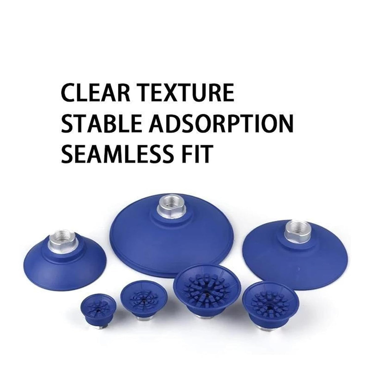 1PC Threaded Suction Cup Rubber Suction Cup Vacuum Pad SAF