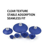 1PC Threaded Suction Cup Rubber Suction Cup Vacuum Pad SAF