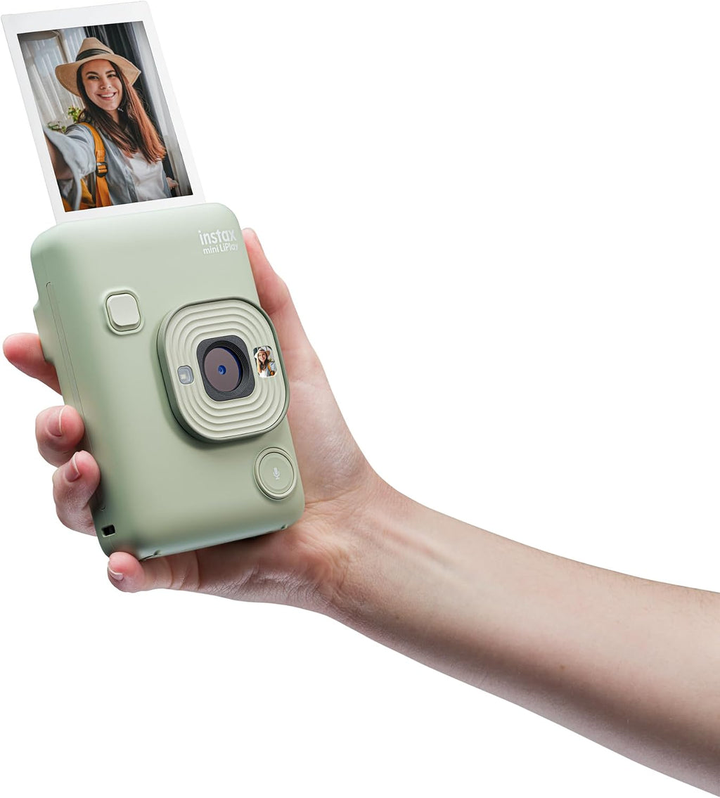 INSTAX Mini LIPLAY Hybrid Instant Camera - Matcha Green
