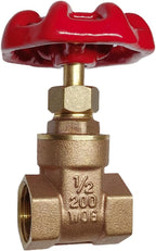 NPT 1/2” Brass Gate Valve DN15