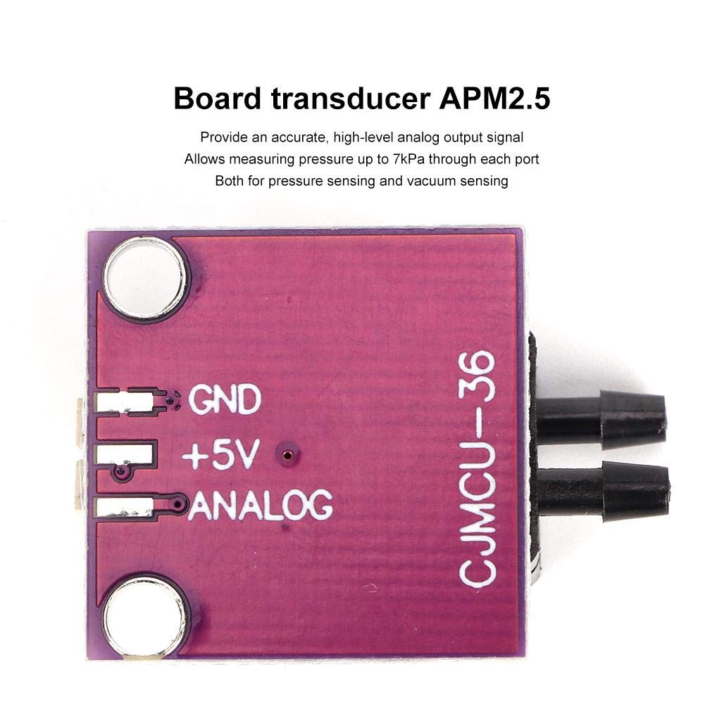 MPXV7002DP Breakout Pressure Sensor Board Transducer APM2.5 Electric Components Pressure Sensor Used for pressure sensing and vacuum sensing