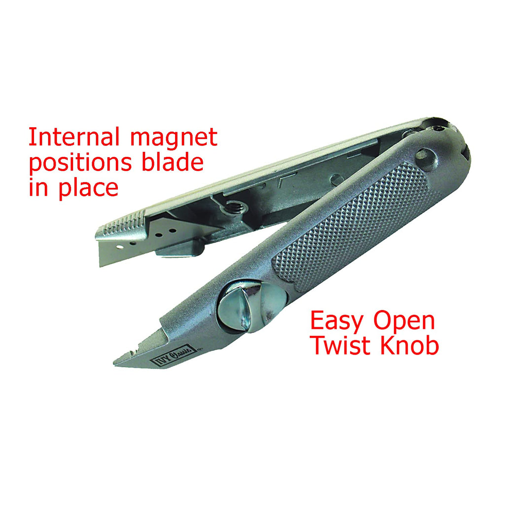 11154-12 Hinge-Loc Fixed Utility Knife, 12-Pack