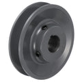 uxcell BK40-7/8 V-Belt Sheave 7/8" Bore, 3.95" OD, Single Groove Web Sheave