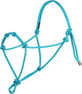 Super Sturdy Horse Rope Training Halter with 4 Knot 1/4" Stiff Halter Cord