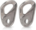 Bolt Hanger, 2Pcs 304 Stainless Steel Bolt Hanger Outdoor Caving Protection Hardware Accessory for Outdoor Mountain