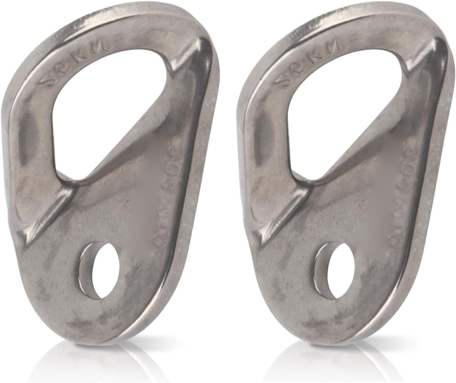 Bolt Hanger, 2Pcs 304 Stainless Steel Bolt Hanger Outdoor Caving Protection Hardware Accessory for Outdoor Mountain