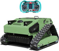 Remote Control Lawn Mower with Enclosed Cabin, 55° Slope Climbing