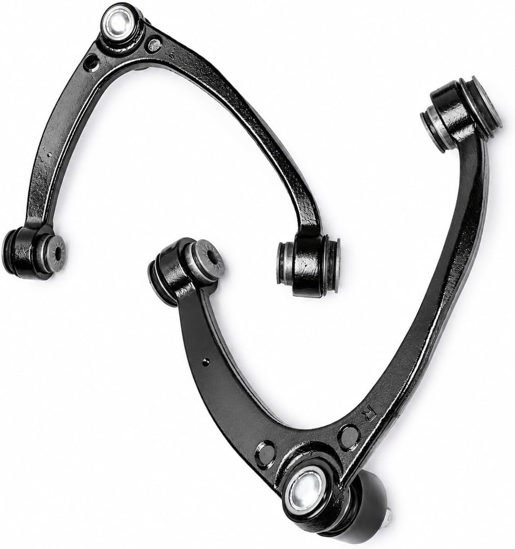Front Upper Driver & Passenger Control Arms w/Ball Joint for 2007-2014 Chevy GMC Silverado Sierra Suburban 1500 Avalanche Yukon Tahoe Cadillac Escalade ESV K80669 K80670-2pcs