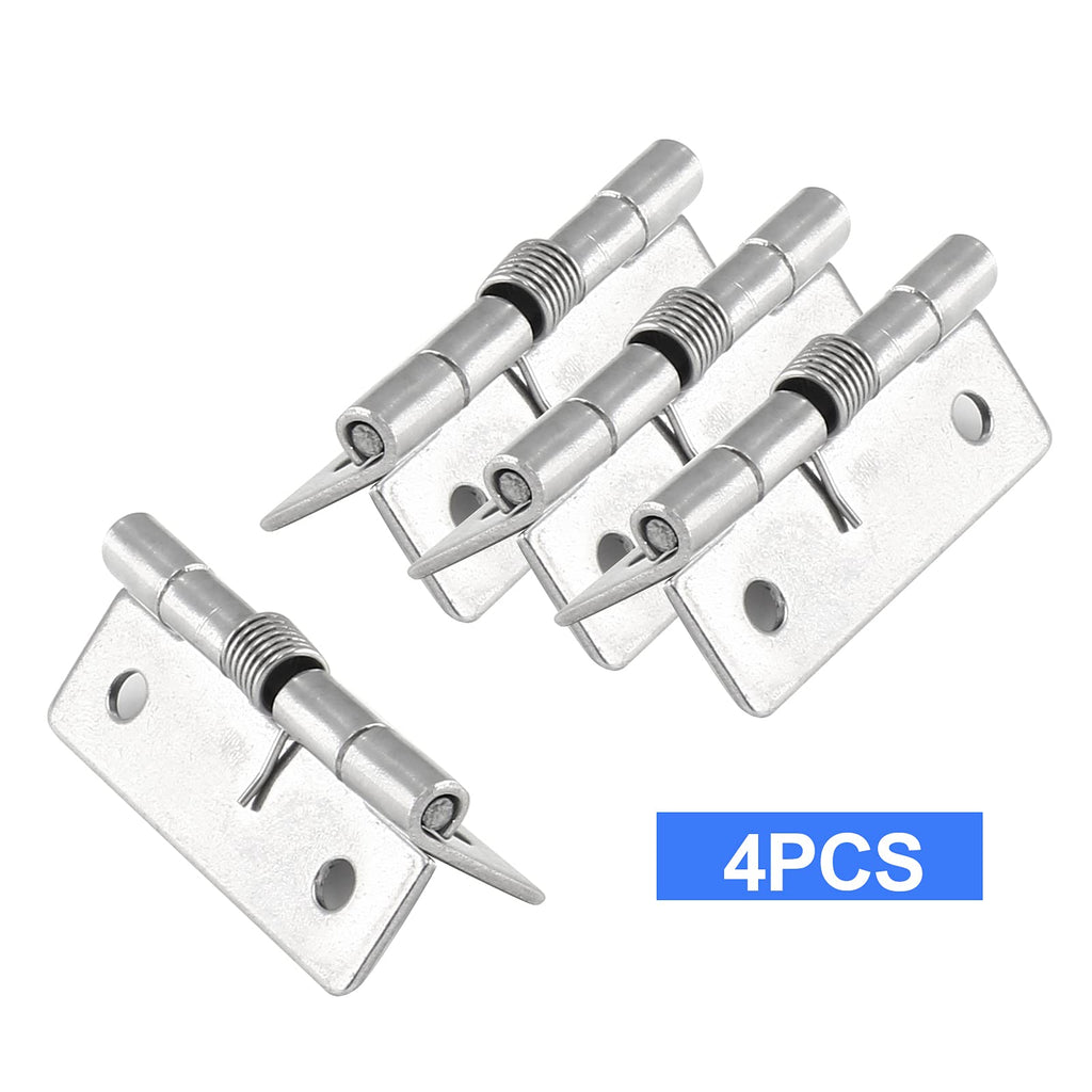 Spring Loaded Hinges, 2 Inch, 4 Pcs