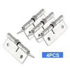 Spring Loaded Hinges, 2 Inch, 4 Pcs