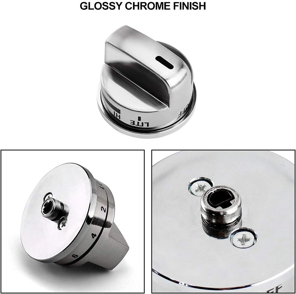 Gas Stove Knobs Replacement for LG LRG30357ST LRG30355ST LRG30855ST Range