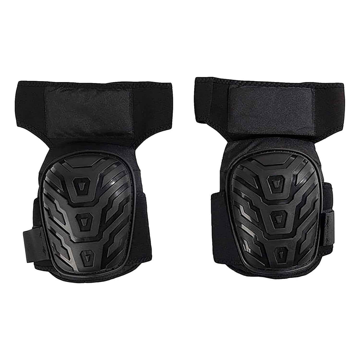 Professional Heavy Duty Knee Pads for Work Construction Flooring Gardening Cleaning Hard Shell Anti-Slip Silicone Cap