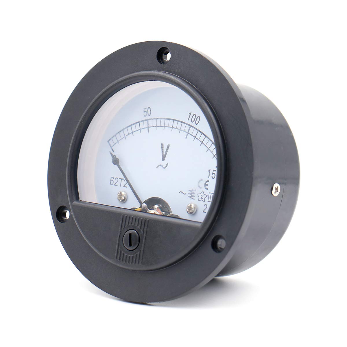BAOMAIN 62T2 AC 0-150V Class 2.5 Analog Panel Volt Meter