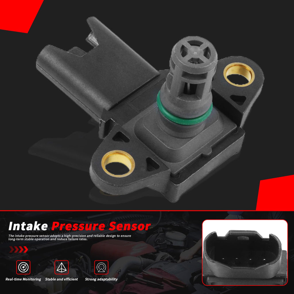 Bomunik 13627585493 MAP Sensor Compatible with BMW Turbo Models