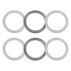 uxcell AXK80105 Thrust Needle Roller Bearings with Washers 80mm Bore 105mm OD 4mm Width 2pcs