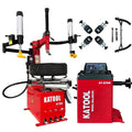 2.0HP Tire Changer Bead Blaster Wheel Balancer Machine Combo with Motorcycle Adaptor Tire Changer Machine Tire