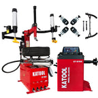 2.0HP Tire Changer Bead Blaster Wheel Balancer Machine Combo with Motorcycle Adaptor Tire Changer Machine Tire