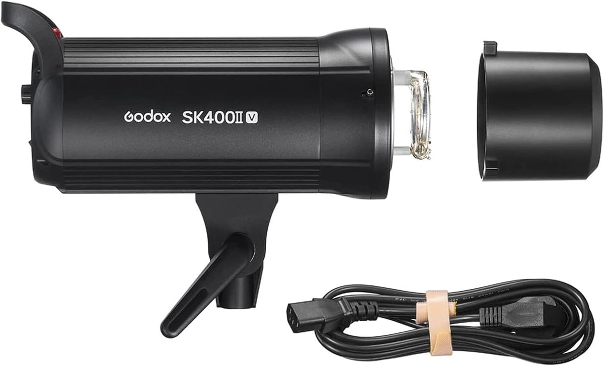 Godox SK400II-V 400Ws Bowens Mount Photo Studio Strobe Flash, 2.4GHz GN65