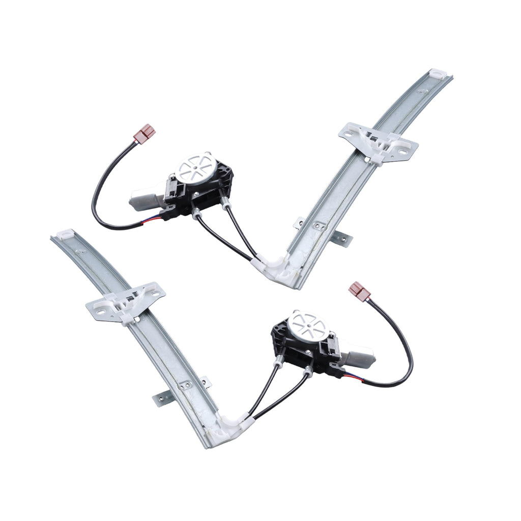 Thomletha 2PCS Window Regulator with Motor Replacement for 741-711 741-712
