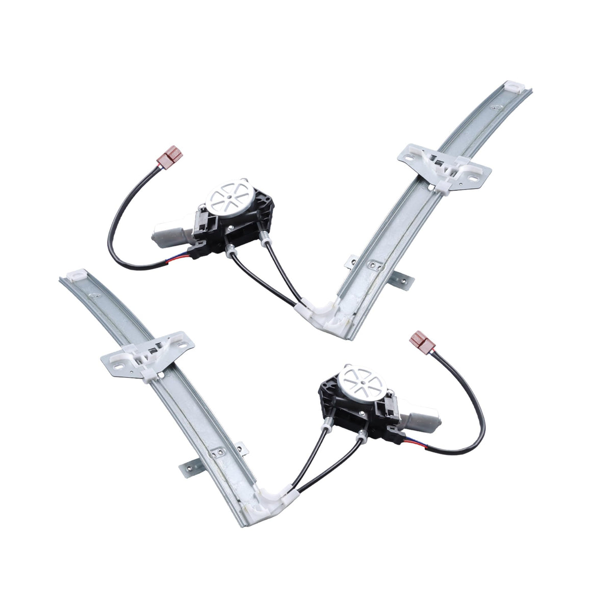 Thomletha 2PCS Window Regulator with Motor Replacement for 741-711 741-712